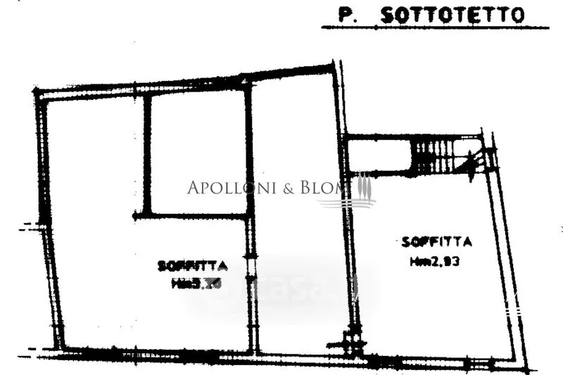 Plan - Panoramic Apartment in Historic Montepulciano