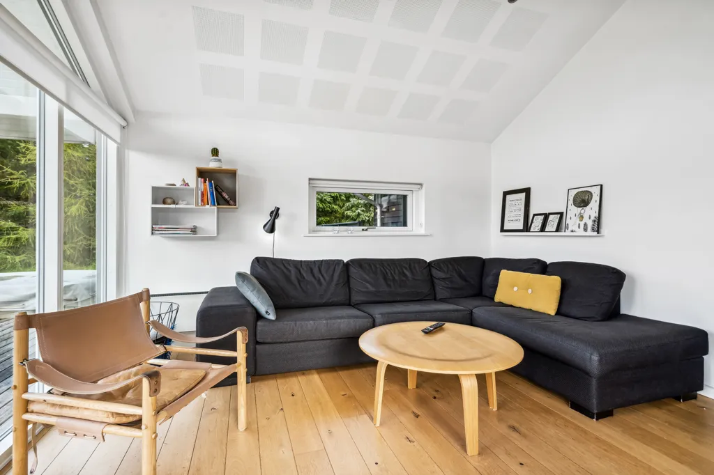 Living Room - Summerhouse with Wellness Area in Ringkøbing