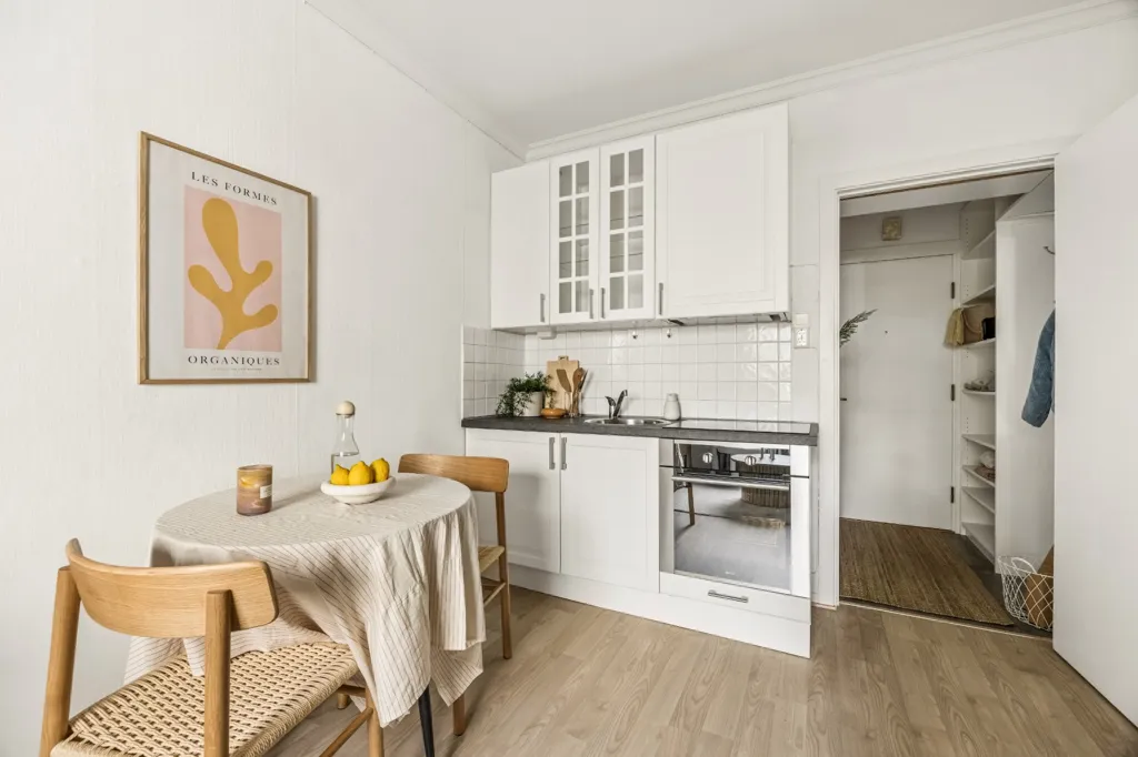 Cuisine - Apartment with Garden View in Oslo