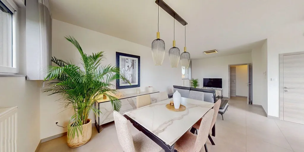 Salle à manger - Penthouse avec Terrasse de 80 m² à Binche
