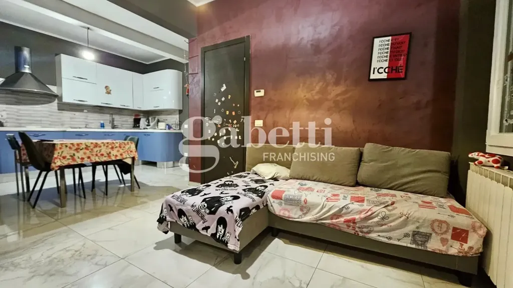 Séjour - Rustic 4-Room Apartment with Terraces in Florence