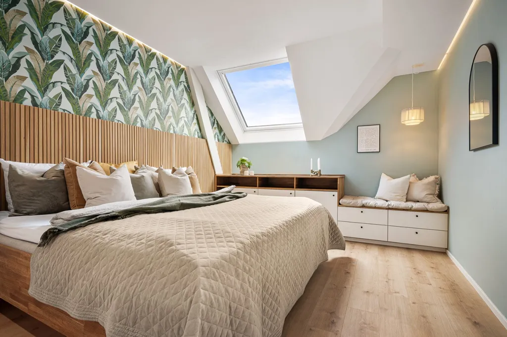 Camere da letto - Modernised Penthouse with Balconies in Nygårdshøyden