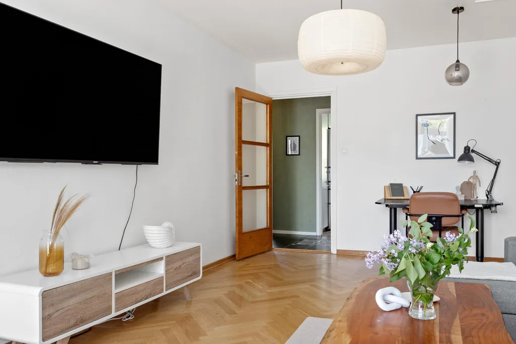 Elutuba - 2-Bedroom Apartment with Balcony in Lund