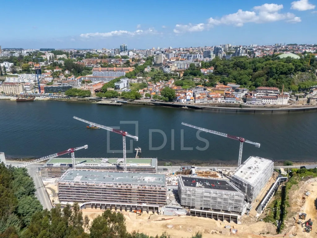 Õhuvaade - T2 Apartment with River View in Vila Nova de Gaia