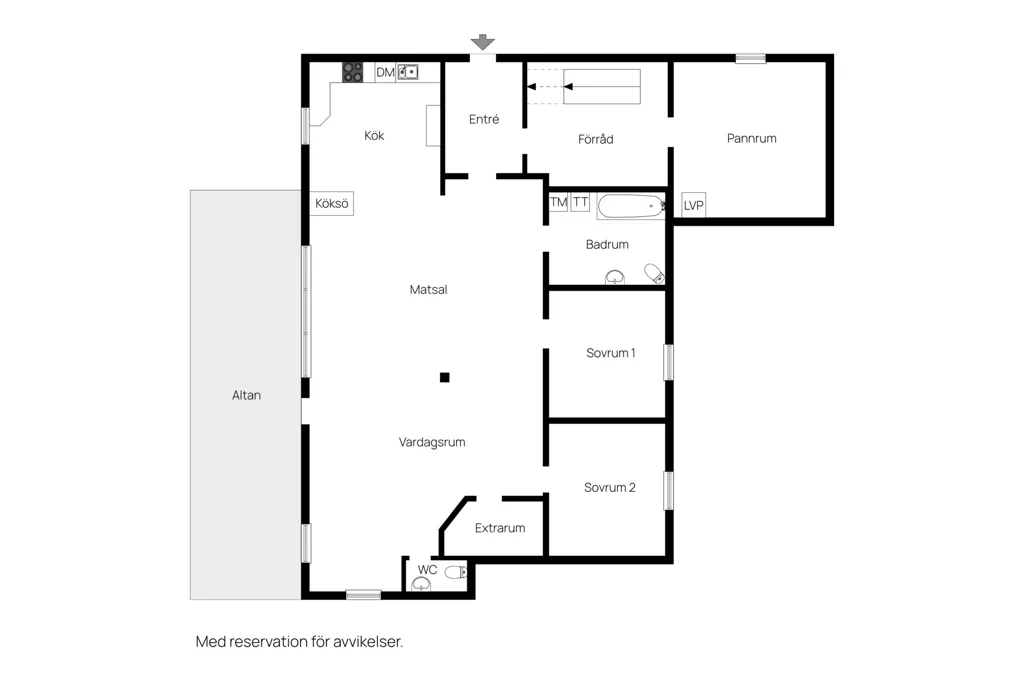 Plaan - Spacious Villa with Garden in Natural Setting