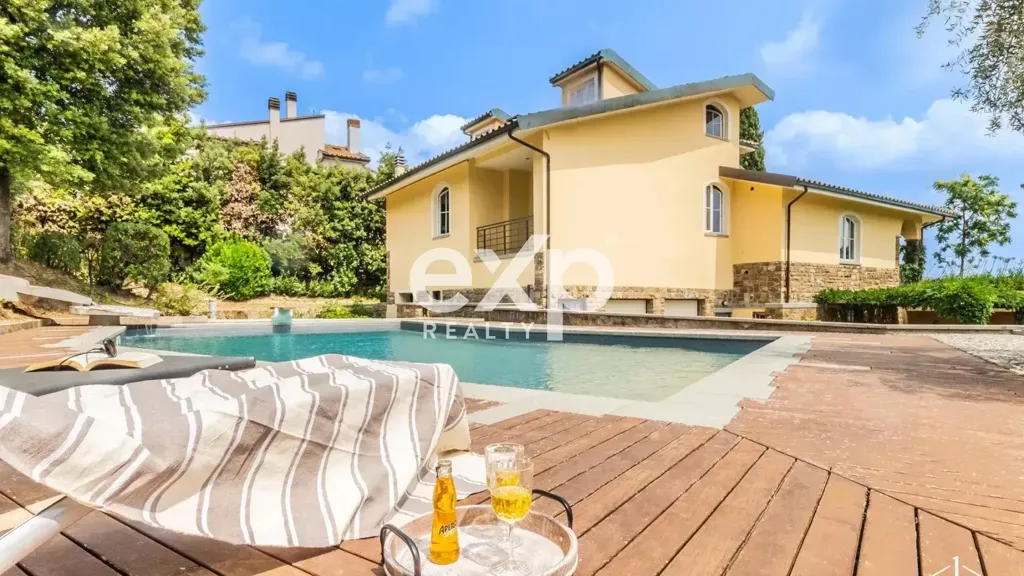 Piscine - Villa with Saline Pool in Montaione