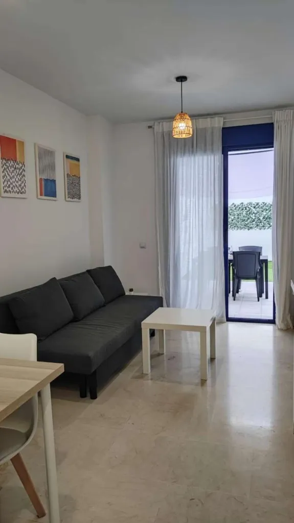 Soggiorno - West-Facing Apartment with Terrace in Benalmádena