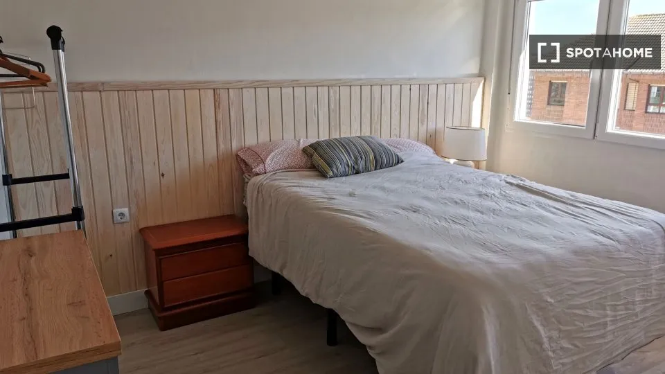 Bedrooms - 2-Bedroom Apartment with Terrace in Santander
