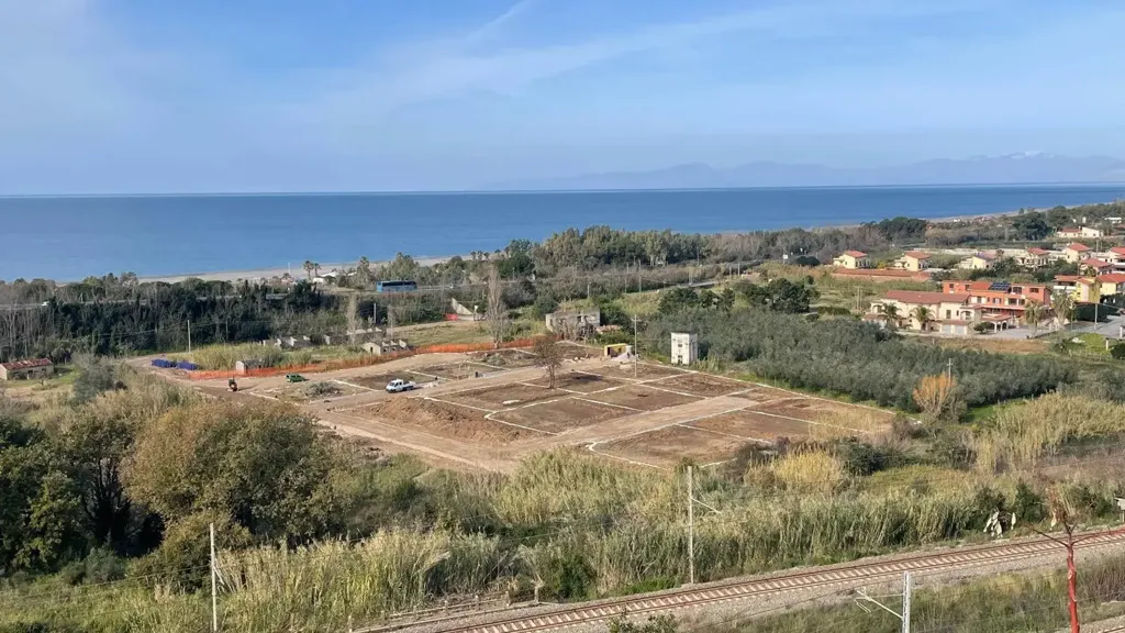 Vue aérienne - New Villa with Private Garden in Diamante