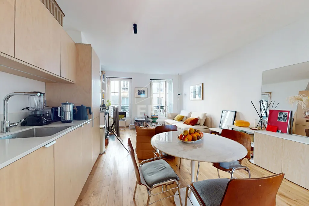 Köök - Traversant 2-Bedroom Apartment in Batignolles