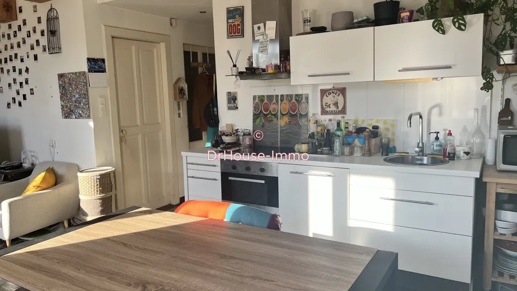 Köök - Charming House with Garage in Aigues-Mortes