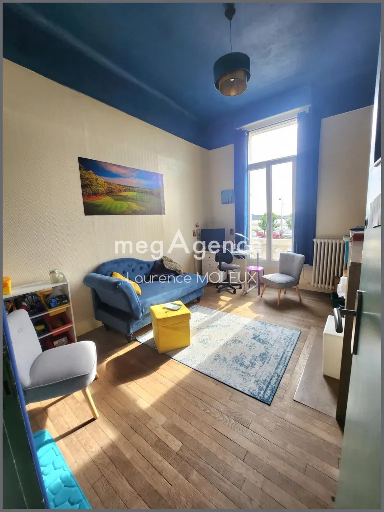 Séjour - Appartement Vue Mer avec Balcon à Boulogne-sur-Mer