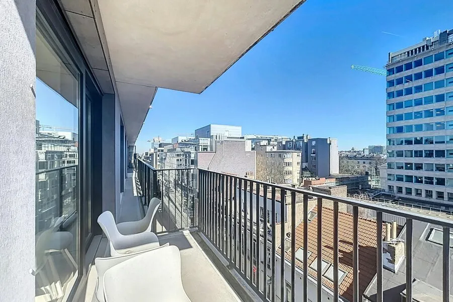 Balcon - Appartement Meublé avec Terrasse à Bruxelles