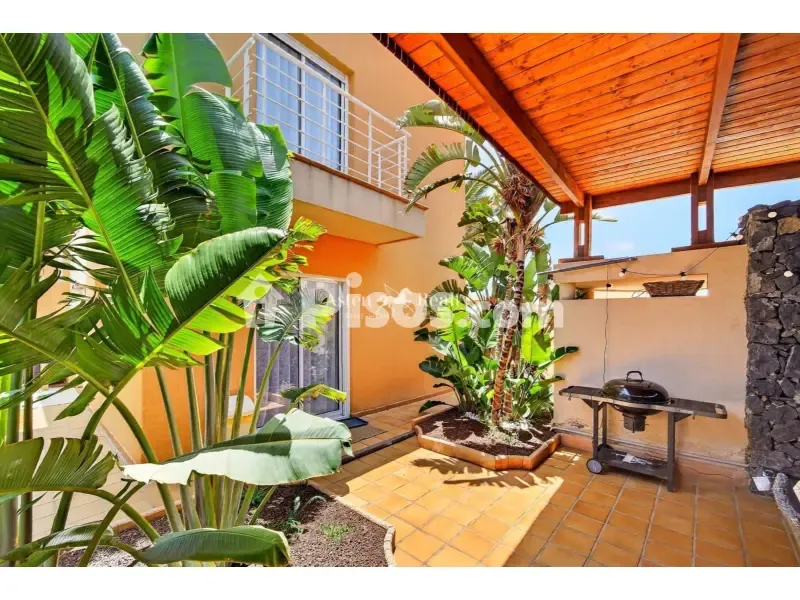 Terrass - Chalet with Private Pool in Puerto de Santiago