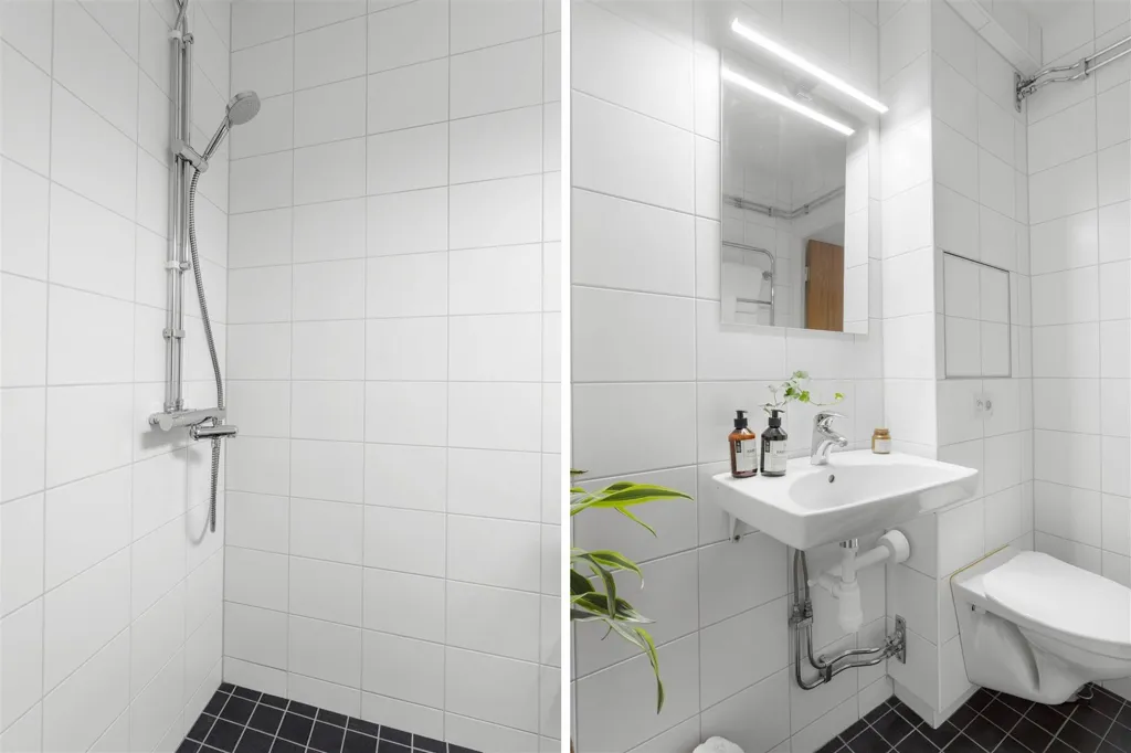 Vannitoad - Bright 2-Bedroom Flat in Central Sundbyberg