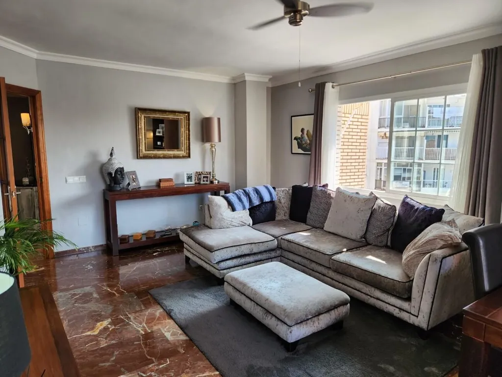 Living Room - Renovated Apartment with Terrace in Nerja