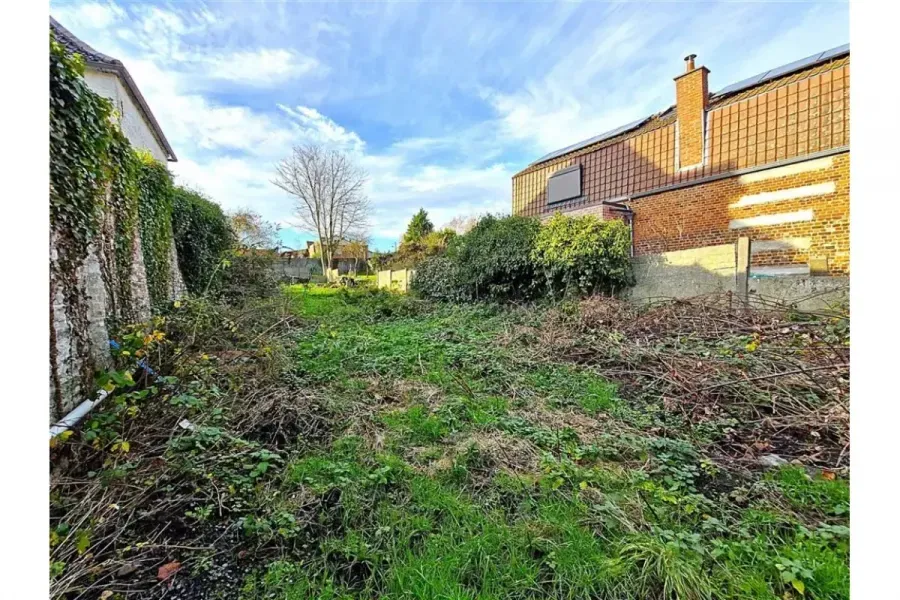 Jardin - Terrain à Bâtir avec Permis à Brunehaut