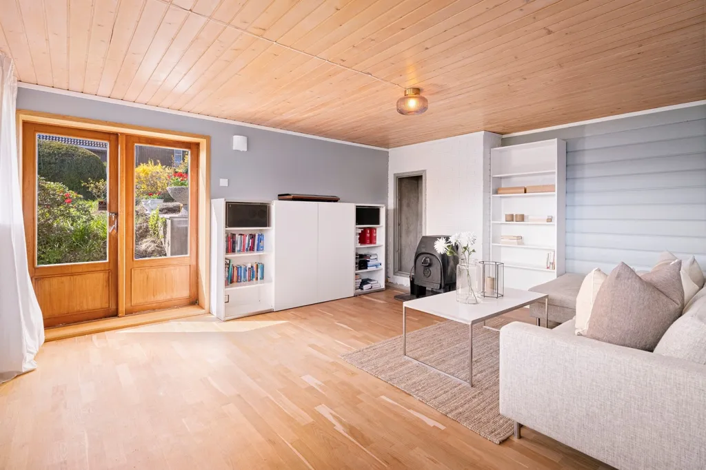 Séjour - Architect-Designed Villa with Seafront in Boganesstraen