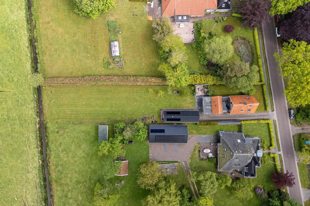 Õhuvaade - 1930s House with Garden in Terwispel