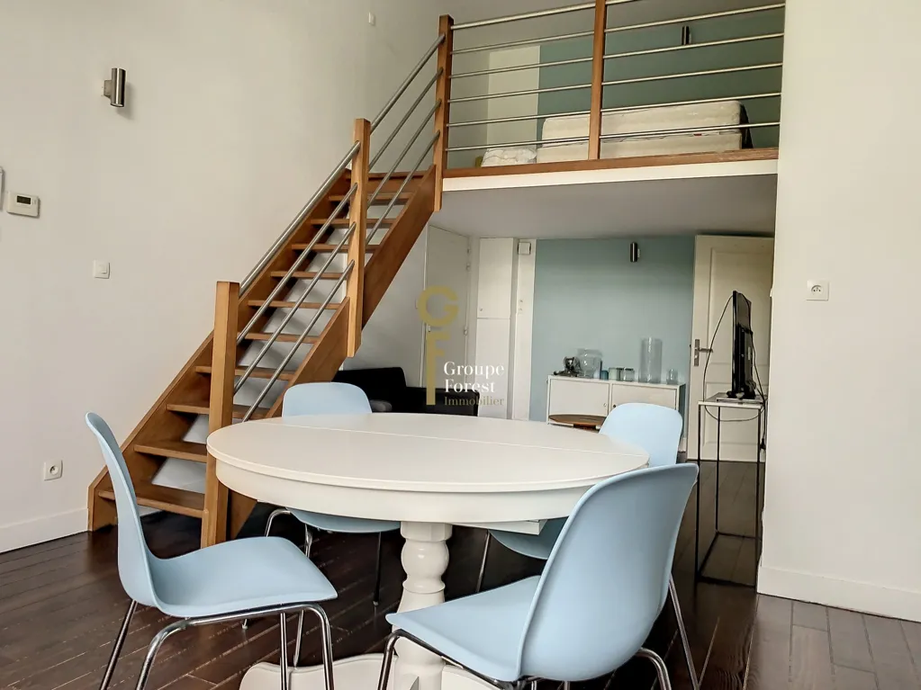 Salle à manger - Appartement Meublé avec Balcon à La Madeleine