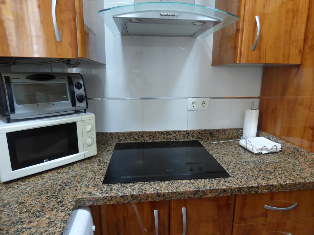 Köök - Beachfront Flat with Terrace in Torre del Mar