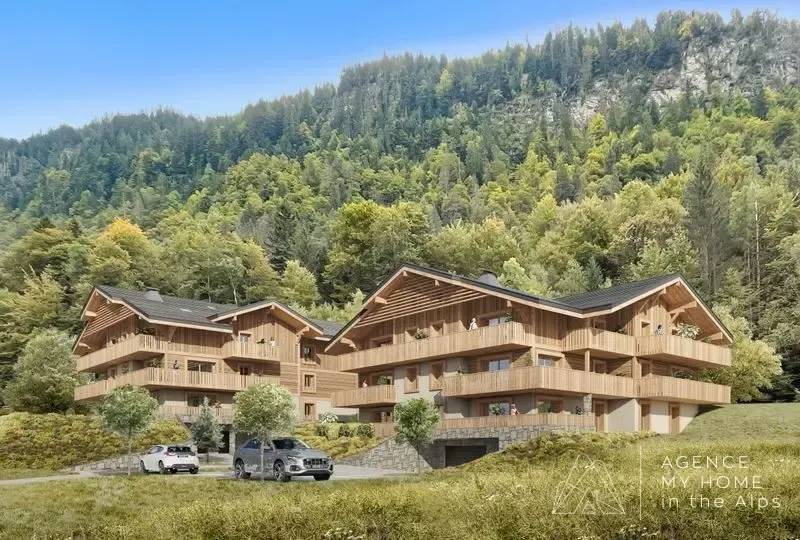 Välivaade - Duplex Apartment with Mountain View in Montriond