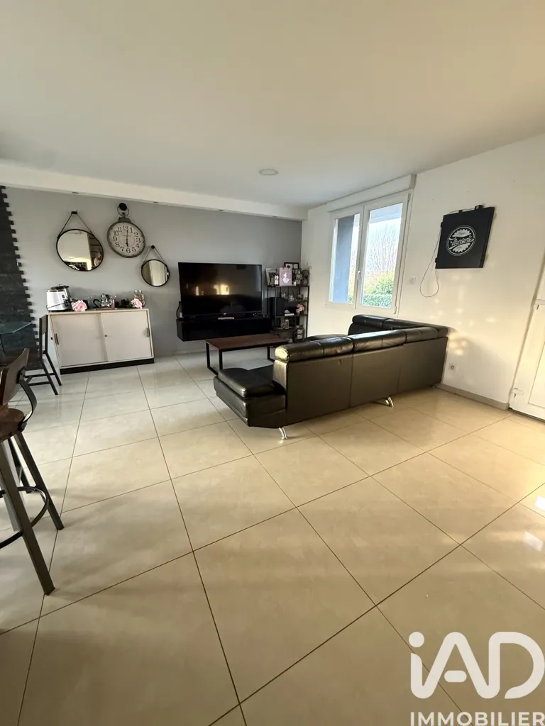 Living Room - House with Terrace in Vigy