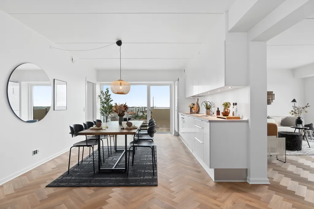 Salle à manger - Luxury Apartment with Panoramic Views in Horsens