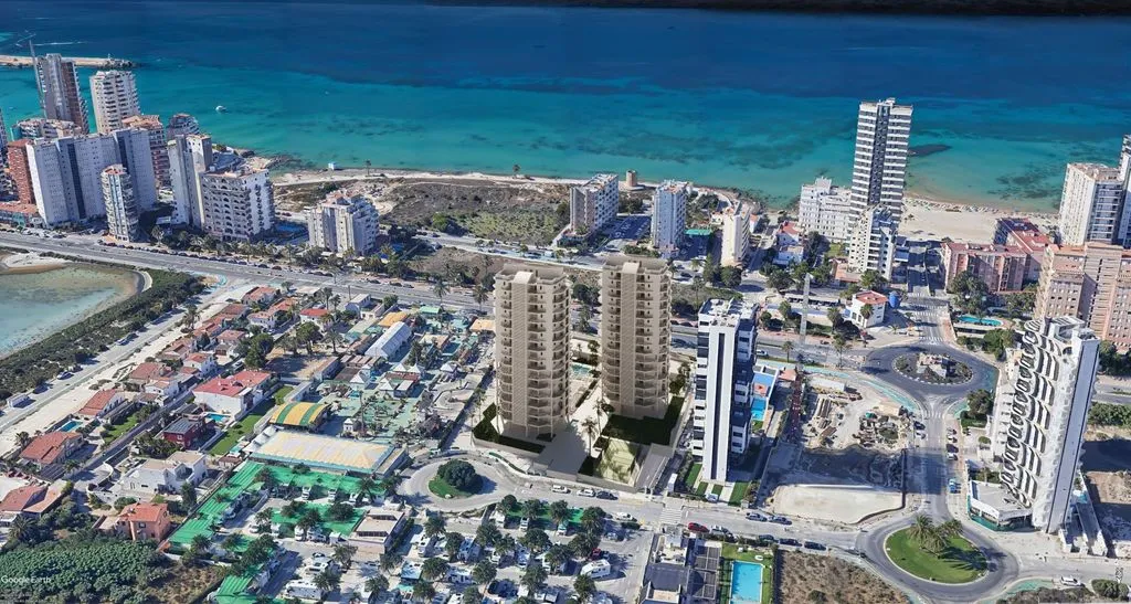 Vista aerea - Luxury Flat with Pool in Calpe