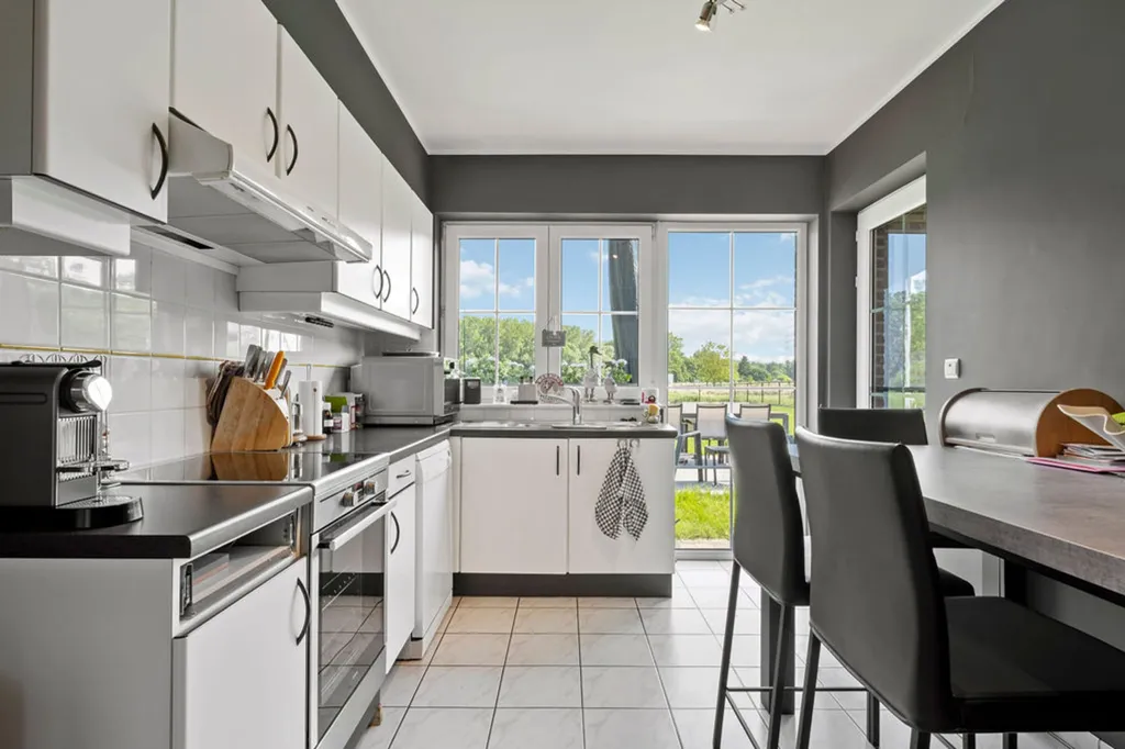 Cucina - House with Open Views in Merchtem