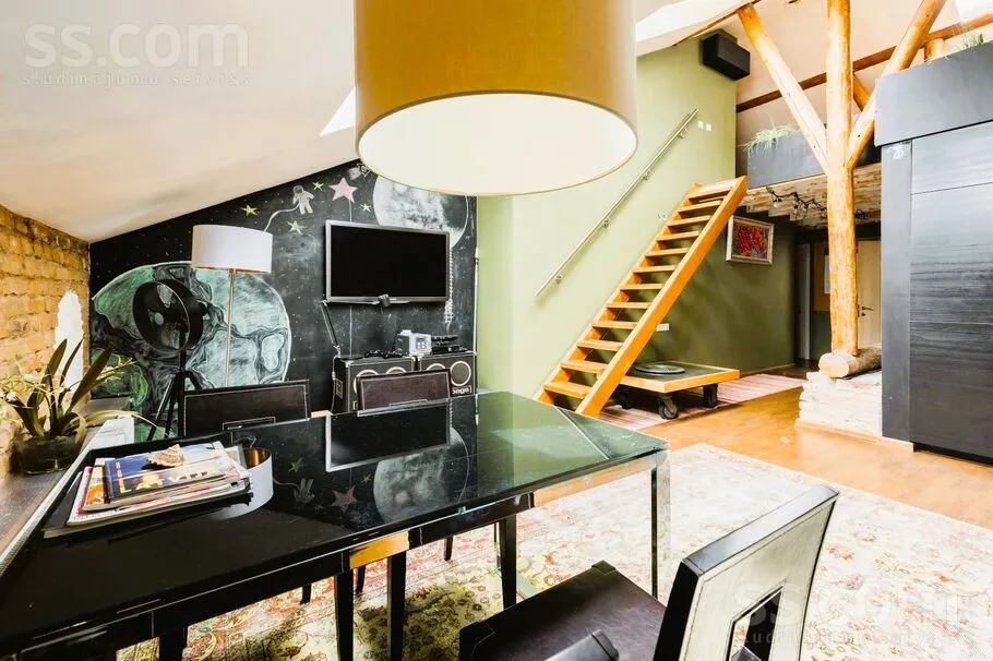 Soggiorno - Apartment with Private Viewing Tower in Riga Centre