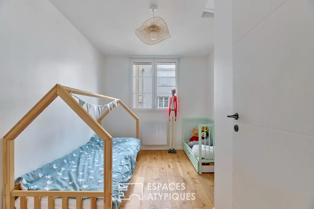 Chambres - Appartement 6 pièces à Paris 16ème