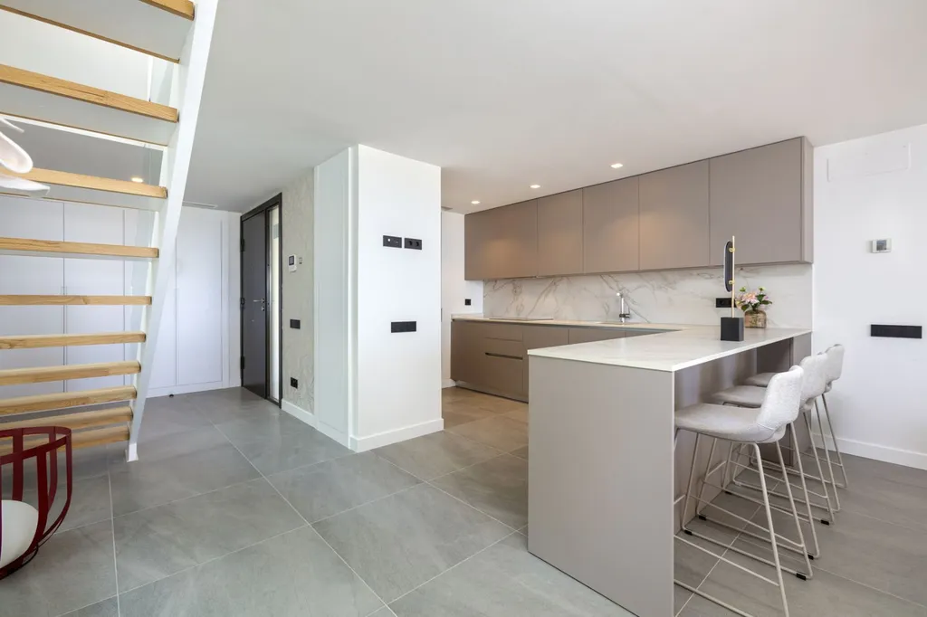 Köök - Modern Villa with Pool in Estepona