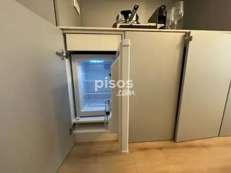 Köök - Studio with Balcony in Ciudad Universitaria, Madrid