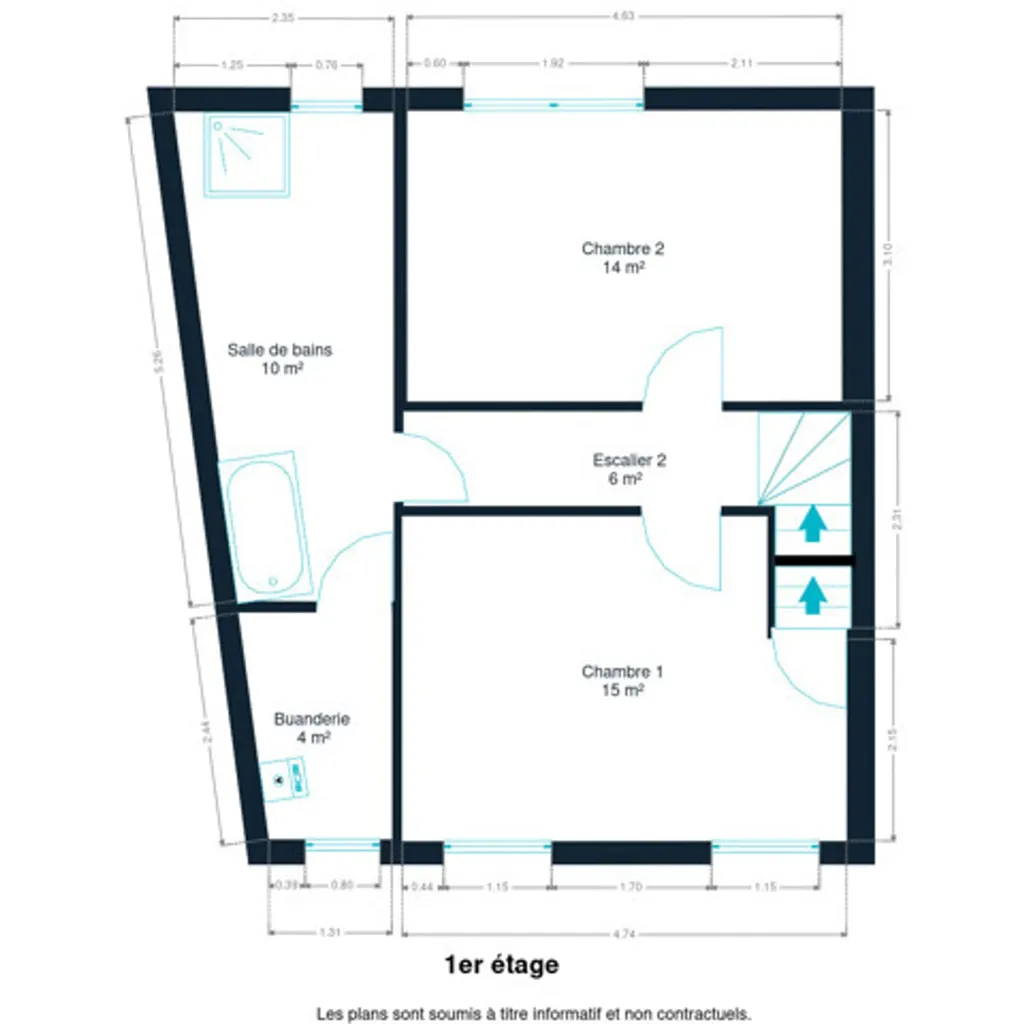 Plaan - Charming 3-Faced House with Garden in Ransart