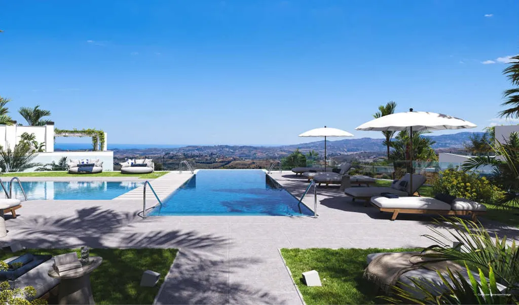 Bassein - Newly-Built Apartment with Sea Views in Mijas