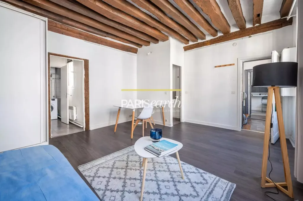 Séjour - Studio Charmant à Saint-Germain-des-Prés, Paris 6