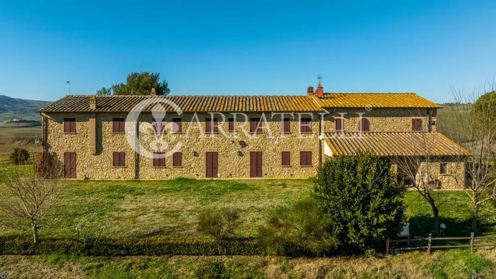 Õhuvaade - Rustic Farmhouse with Pool near Volterra