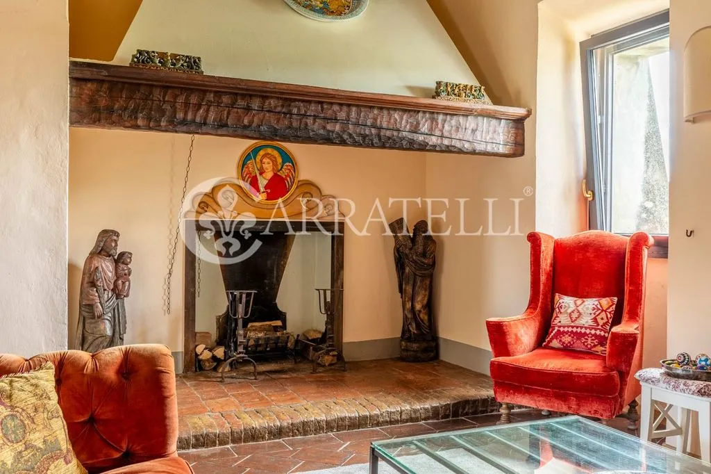 Séjour - Medieval Tower with Panoramic Views in Monteriggioni