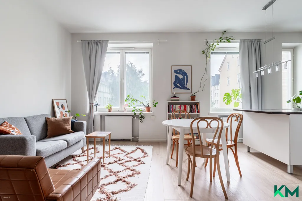 Soggiorno - Modern Flat with Garden View in Taka-Töölö