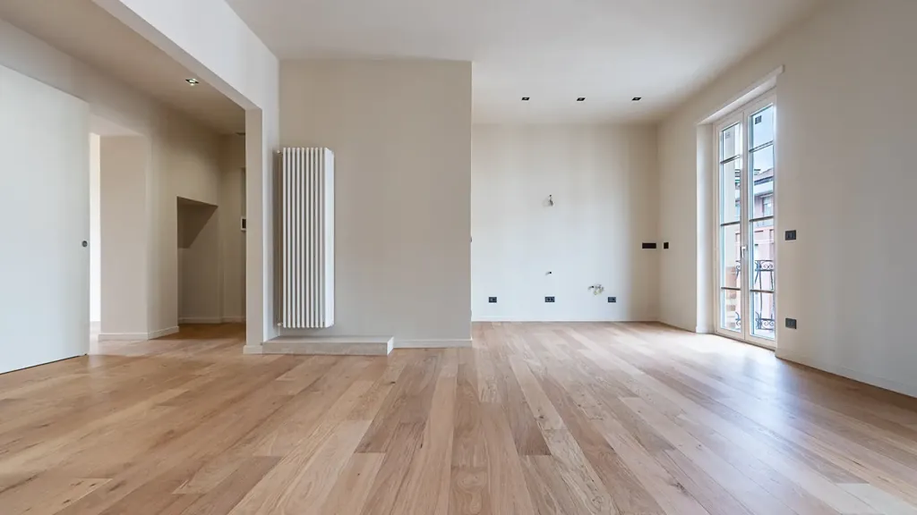 Soggiorno - Rustic-Style Apartment with Balcony in Turin