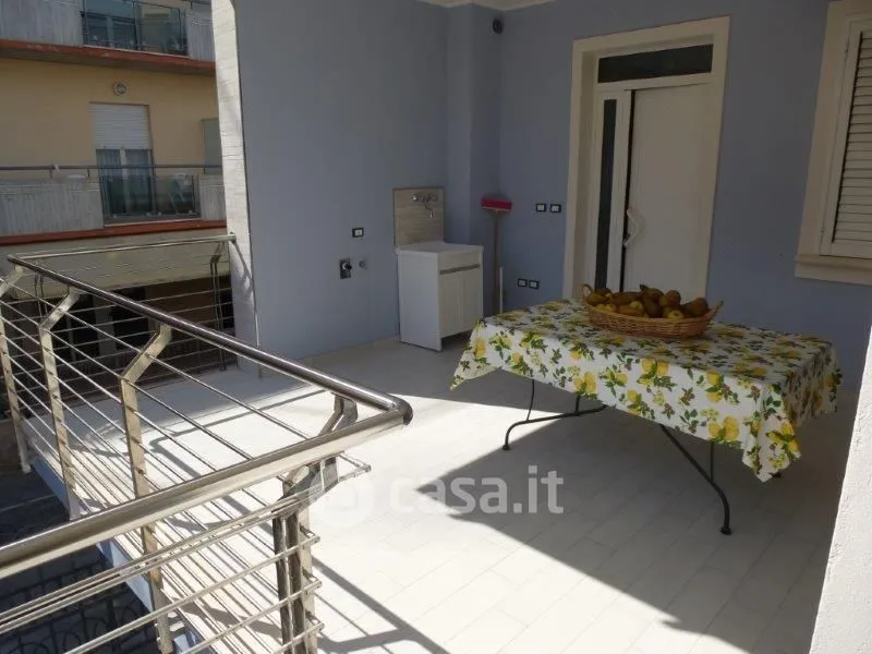 Terrasse - Sea View Trilocale with Balcony in Alba Adriatica