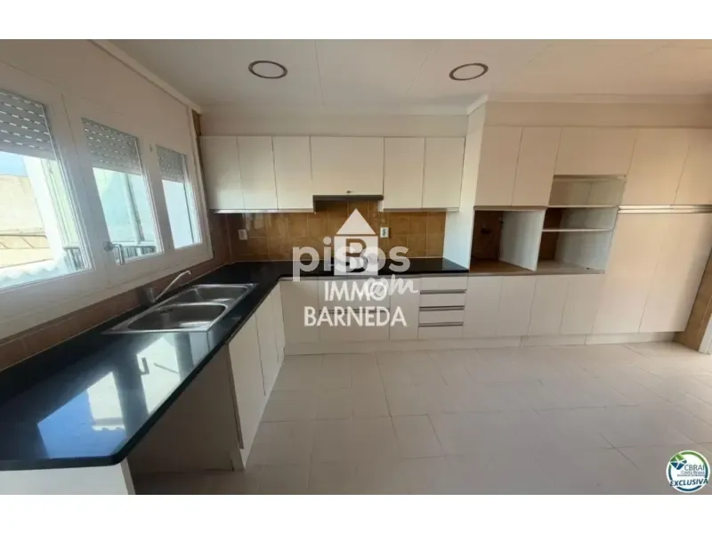 Cuisine - Apartment with Terrace in Roses Centre