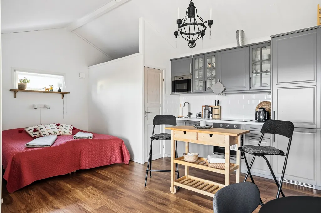 Cocina - Villa with Sea View in Hanhals