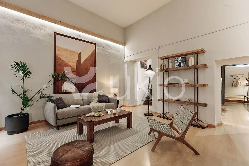 Séjour - Duplex with Balcony in Sant Pere, Barcelona
