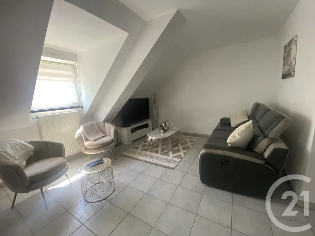 Living Room - Furnished Flat with Parking in Arbouans