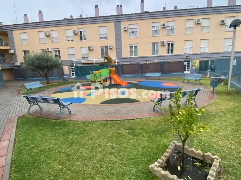 Jardin - Furnished Flat with Patio in Dos Hermanas