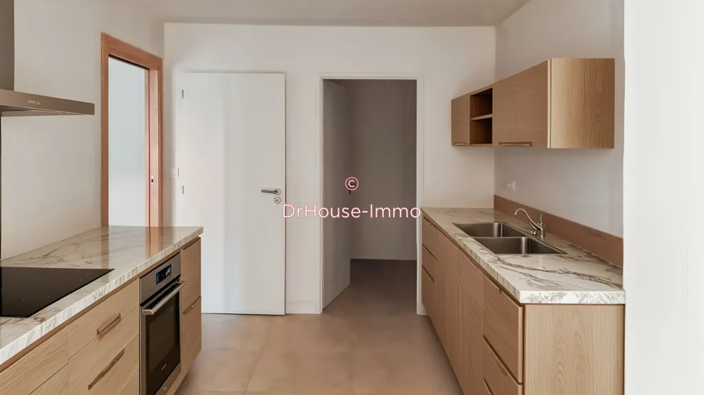Köök - Renovated Flat with Terrace in Sainte-Anne d'Auray