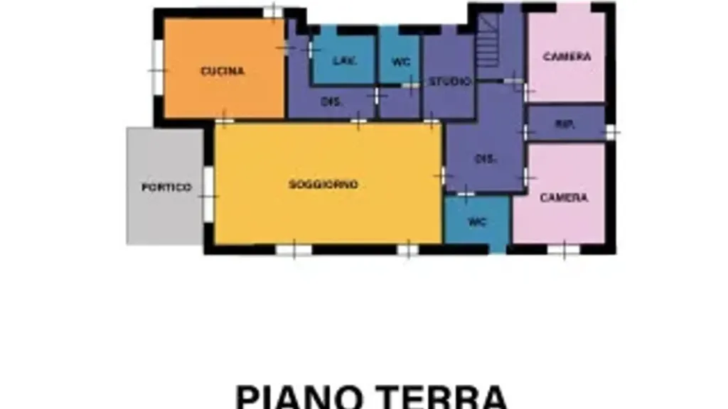 Plan - Luxury Villa with Private Garden in Cesena