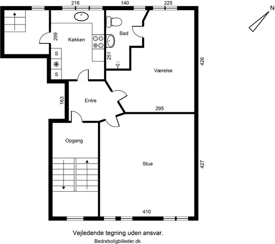 Planimetria - Classic 2-Bedroom Apartment with Courtyard in Centre